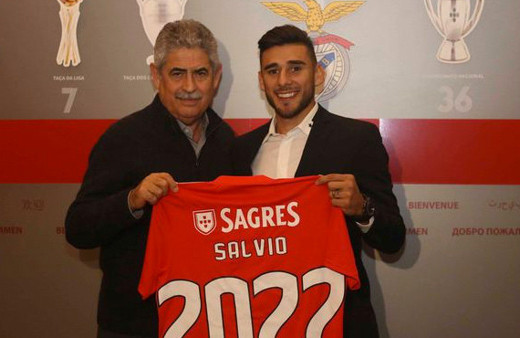 Benfica, Salvio’nun sözleşmesini uzattı