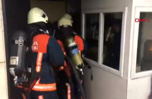 İstanbul'da otelde yangın paniği