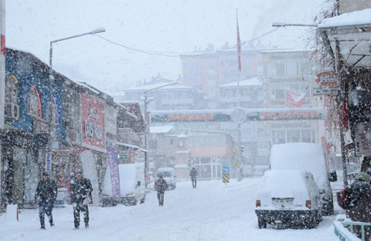 Malatya'da okullara kar tatili! 