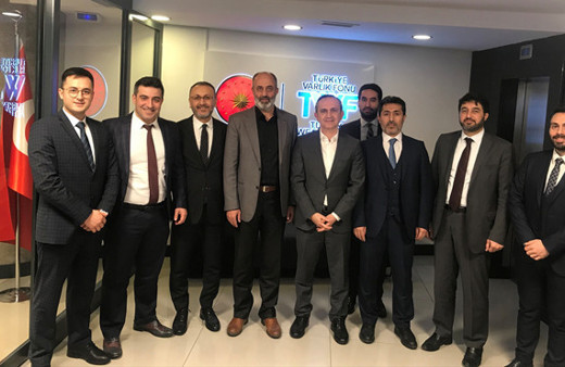 Gayrimenkul borsası, Varlık Fonu yöneticilerine anlatıldı