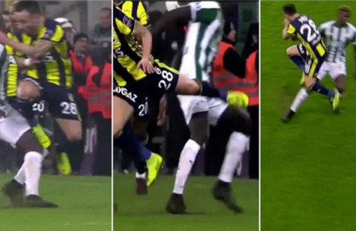 Fenerbahçelileri çıldırtan pozisyon! Valbuena'ya faul var mı yok mu?