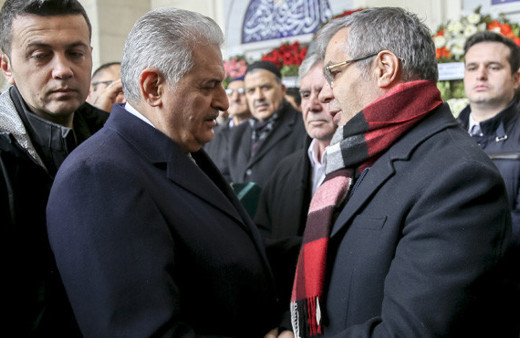 Binali Yıldırım Seyyid Tahir Özışık'ın cenaze törenine katıldı