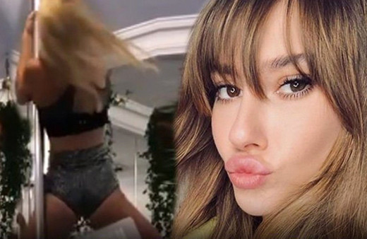 Şeyma Subaşı direk dansı yaptı ortalık yıkıldı