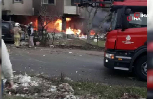 Büyükçekmece'de apartmanda patlama: 2 yaralı