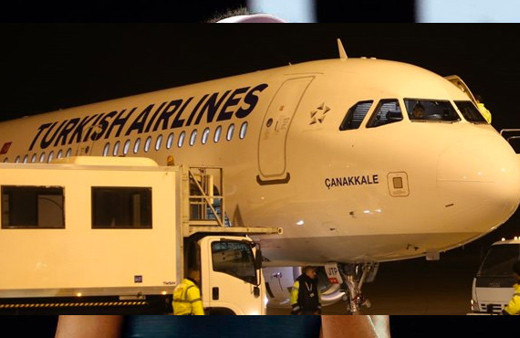 Türkiye'den Süleymaniye'ye ilk uçuş