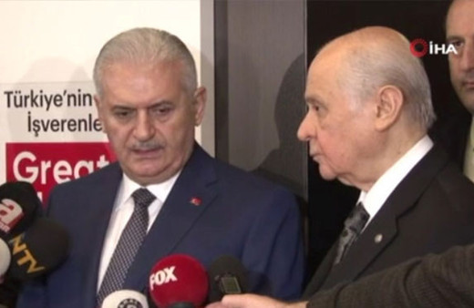 Bahçeli ve Yıldırım'dan görüşme sonrası ilk açıklama!