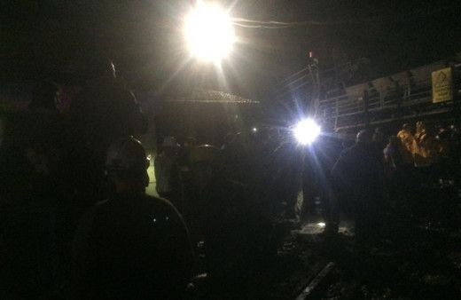 Amasya'da maden ocağında göçük!