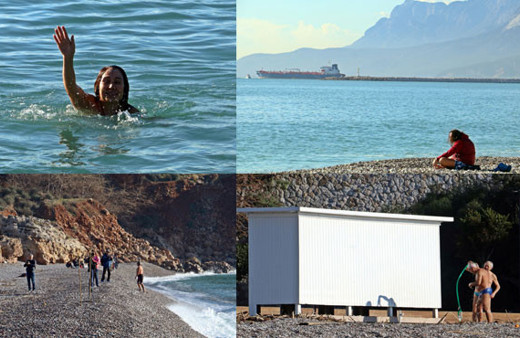 Antalya 4 gündür felaket yaşıyordu şimdi ise günlük güneşlik