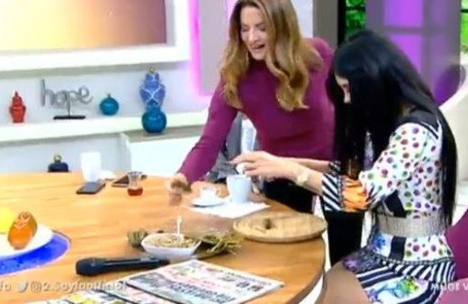 Ebru Polat canlı yayında rezil oldu
