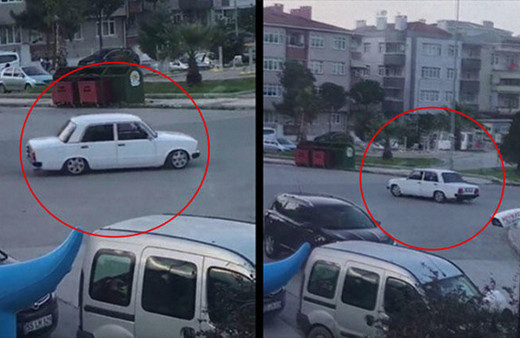 Yaptığı hareket trafik magandasına pahalıya patladı!