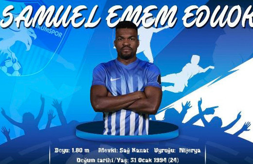 Eduok, BB Erzurumspor ile 2.5 yıllığına anlaştı