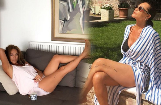 Hülya Avşar'ın havuz videosu olay oldu! Mayosuyla gençlere taş çıkarttı