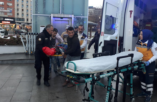 Ankara'da cami inşaatında göçük! 1 yaralı var 