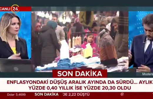 Aralık ayı enflasyonu açıklandı 