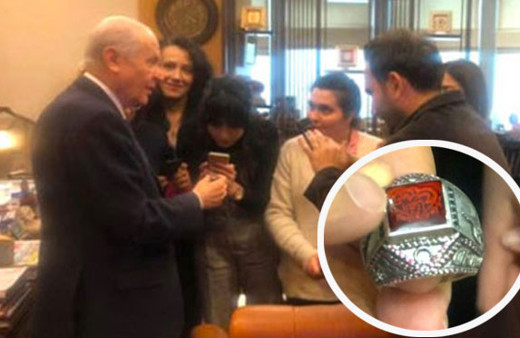 Devlet Bahçeli 2019'a yeni yüzüğüyle girdi öyle bir özelliği var ki...