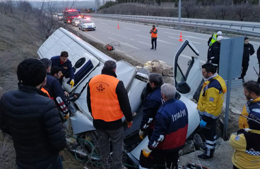 Polis memuru acı haberi veremedi! Çorum'da feci kaza