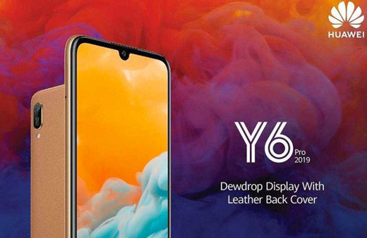 Huawei'nin orijinal deri kılıflı yeni modeli Y6 Pro 2019 tanıtıldı