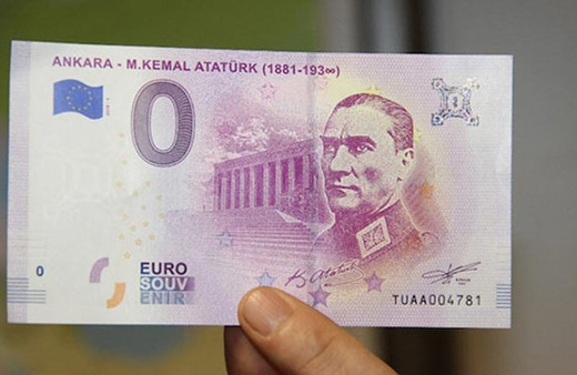 Avrupa Merkez Bankası üzerinde Atatürk bulunan para bastırmamış