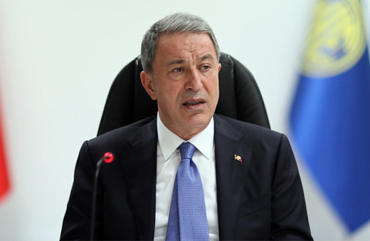 Bakan Hulusi Akar'dan MKE'ye ziyaret