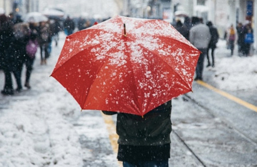 Kırklareli hava durumu son tahmin tuttu kar bastırdı