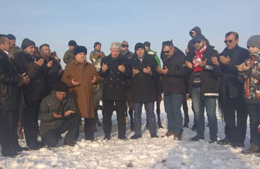 Sarıkamış şehitleri Tanrı Dağları'nda da anıldı