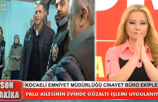 Canlı yayında Palu ailesine gözaltına alındı!