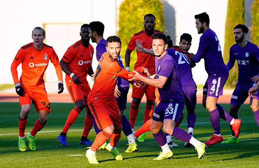 Beşiktaş hazırlık maçında gol yağdırdı!