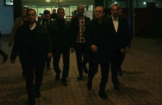 Fatih Terim maçın ardından babası için Adana'ya koştu