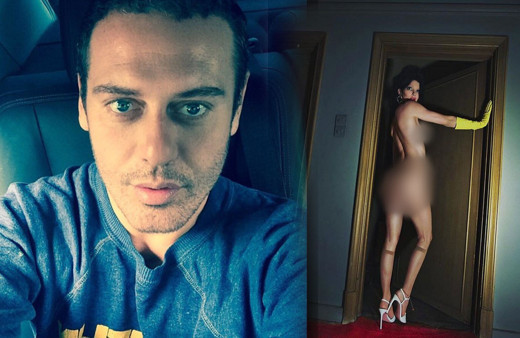 Mert Alaş Kendall Jenner'ın çırılçıplak fotoğrafını paylaştı ortalık yıkıldı