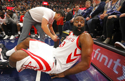 James Harden'ın gecesi! 44 sayı attı