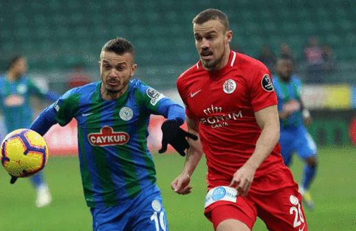Çaykur Rizespor evinde Antalyaspor'la yenişmedi 