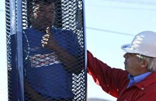 Şili’de madenciler için ilk kapsül hazır