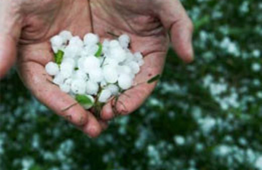 Alanya'da seraları dolu vurdu!