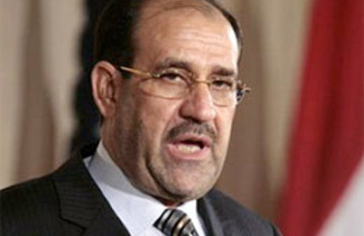 Maliki protestocuları tehdit etti!