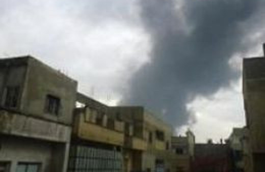 Hayalet şehir Humus görüntülendi