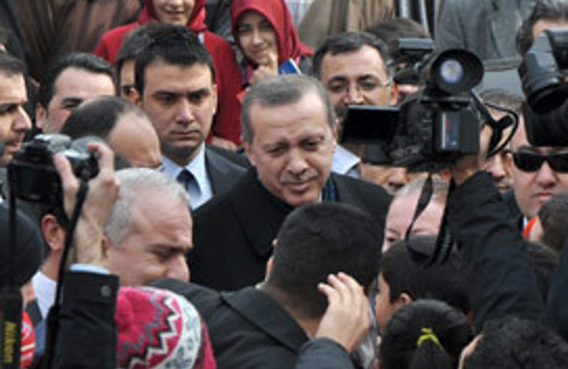 Erdoğan'a cuma çıkışı sevgi seli