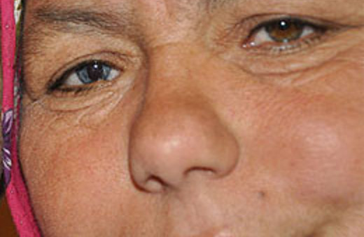 Onlar dünyaya mavi kahverengi bakıyor