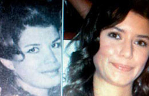 Sevgilisiyle annesi sanki ikiz