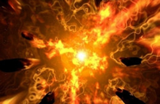 Doğalgaz hattında patlama!