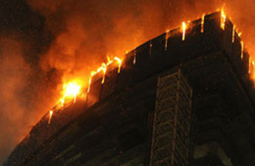 Rusya'nın başkenti yanıyor!