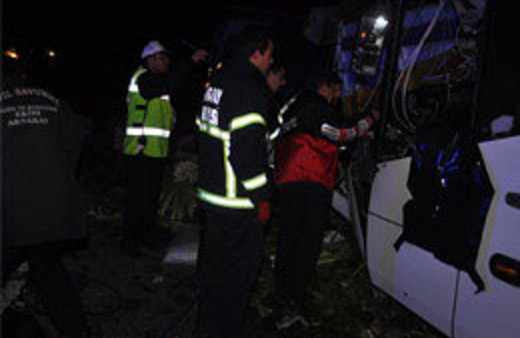 Konya'da katliam gibi kaza