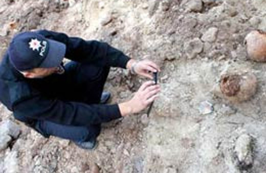 Toplu mezardan neler çıkmadı ki!