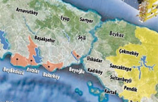 İşte İstanbul'un deprem haritası