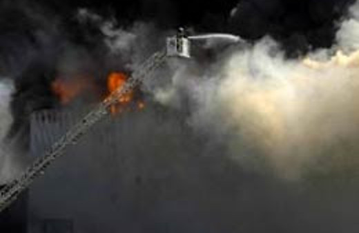 Fabrikada korkunç yangın!