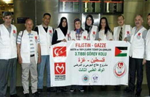 'Yeryüzü Doktorları' ekibi Gazze'de