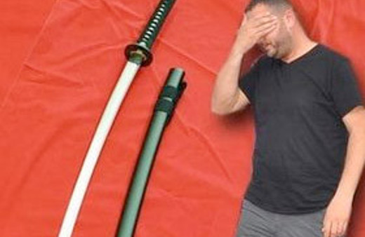 'Samuray kılıcı'yla doktora saldırdı!