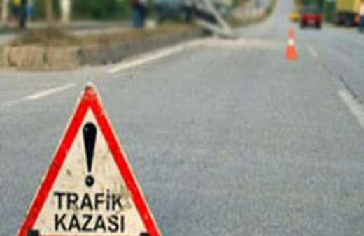 Mermer yüklü tır dehçet saçtı