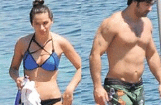 Ünlü oyuncu tatilci kadınların gözdesi 