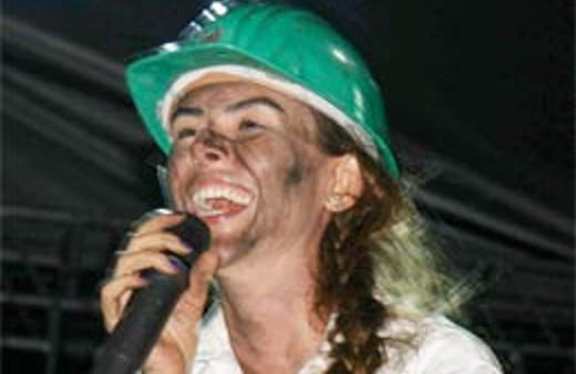 İpek Tanrıyar madenci oldu