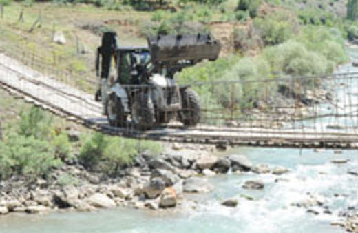 Asma değil sanki sırat köprüsü